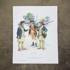 Plate 862 1st Georgia Continental Battalion 1776–1778 Uniform Plate picture