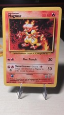 Magmar 36/102 Uncommon Base Set Unlimited Pokemon Lightly Played picture