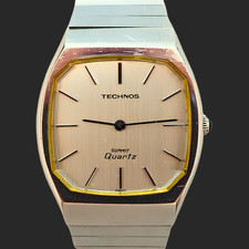 Vintage Technos Summit Quartz Men’s Watch - For Parts/Repair picture