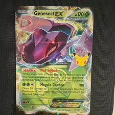 Pokemon Genesect EX 11/101 Plasma Blast Full Art Holo Ultra Rare picture