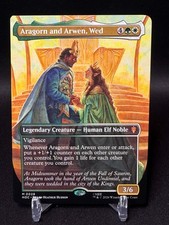 Aragorn and Arwen, Wed (Borderless) The Hobbit: Eternal-Legal Regular NM picture