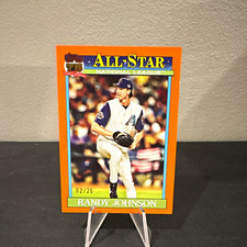 2026 Topps Randy Johnson TRUE ORANGE 02/25 All-Star DBacks #91AS-20 picture
