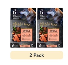 2 pack Pure Balance Wild & Free Grain-Free Salmon Pea Recipe Dry Dog Food 24lbs picture