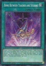* BOND BETWEEN TEACHER AND STUDENT * 1ST EDITION SECRET RARE BLGG-EN109 YUGIOH picture