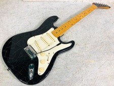 Epiphone S-310 Electric Guitar Stratocaster Black 1995 Used From Japan picture