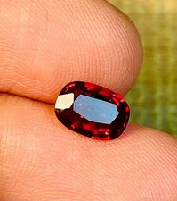 Pigeon Blood Red Ruby 14 Ct Beautiful Genuine Cushion CertifiedLoose Gemstone ` picture