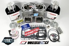 BPRATV Yamaha Banshee ARES Athena Style 400cc Cylinders Wiseco Pistons Domes Kit picture