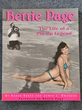 Bettie Page The Life of a Pin-Up Legend by Karen Essex & James L. Swanson Book picture