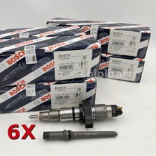 6X Fuel Injectors Bosch OEM 0445120255 fit 03-04 Dodge Ram2500 3500 Cummins 5.9L picture