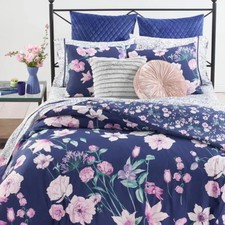 Whim by Martha Stewart Collection Midnight Floral Comforter Set, King picture
