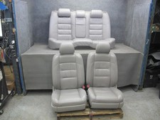 01-02 LEXUS JZS160L GS430 GS300 FRONT & REAR LEATHER SEAT SET CHARCOAL 83K OEM picture