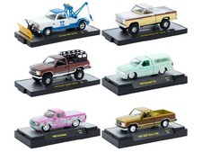 AUTO THENTICS 6 PC CAR SET RELEASE 111 IN CASES 1/64 BY M2 MACHINES 32500-111 picture