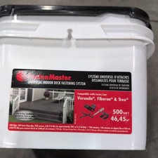 FastenMaster Universal Hidden Deck Fastening System 500 sq ft. FMTHDCLIP-500 picture
