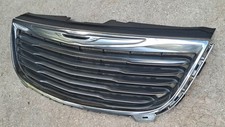 2011-2016 Chrysler Town & Country Upper Grille Silver & Chrome Surround Upper A picture