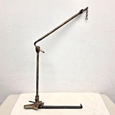 Antique Edison Horn Crane & Bracket for Cylinder Phonograph Early 1900s Columbia picture