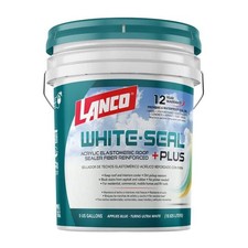 White-Seal plus 5 Gal. Acrylic Elastomeric White Reflective Roof and RV Sealer picture