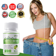 KETO BHB 1200mg PURE Ketone FAT BURNER RAPID Weight Loss Diet Pills Ketosis picture