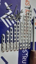 Locking Small 3.5mm Plates 4 to 12 Holes for 3.5mm LCP screw (82 Pcs ) SS 316L picture