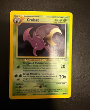 Pokemon TCG Crobat 04/64 Neo Revelation Holo Rare English 90 HP (2000) Unlimited picture