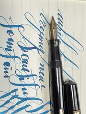 XXF Wahl Eversharp 14K SOFT Wet Noodle nib (video) picture