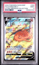 Charizard V 260 Ultra Premium Swsh Black Star Promo Pokemon PSA 9 picture