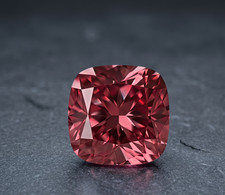 Huge 13 CT Fancy PInk Color Cushion Cut VVS1 Diamond Premium Quality gemstone picture