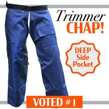 Cold Creek Loggers Protective Trimmer Safety Weed Eater String Chaps picture