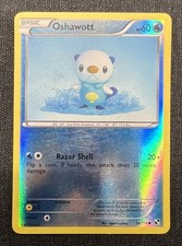 Pokemon TCG Oshawott (28) - Black and White Reverse Holofoil LP picture