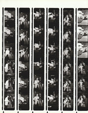 Orig Contact Photo Sheet & Negatives 1984 Gregory Hines Mikhail Baryshnikov # 1 picture