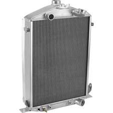 1932 Fits Ford Aluminum Radiator, Fits Chevy Engine, Stock Height picture