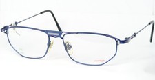 Vintage Prestige Creativ 054 13 BLUE UNIQUE EYEGLASSES FRAME 53-16-138mm Germany picture