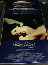 BLUE VELVET Movie POSTER 24x36 David Lynch Twin Peaks picture