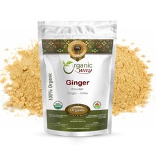 Organic Way Ginger Root Powder - Organic, Kosher & USDA Certified (1/2LBS / 8Oz) picture