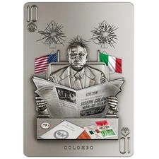 2026 Niue The Five Families Colombo Crime Family 2 oz Silver High Relief Coin picture