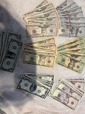 135 REALISTIC 100, 50, 20, 10, 5, 2, 1 Dollar Bills REPLICA  Prank Money ON SALE picture