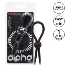 Alpha Liquid Silicone Lasso - Black picture