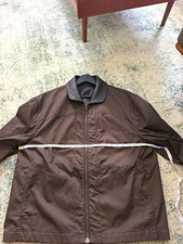 LEMAIRE leather collar blouson ristretto color Size XL picture