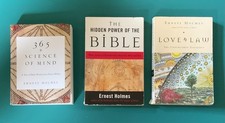 Ernest Holmes *365 Science of Mind*The Hidden Power of the Bible*Love & Law* picture