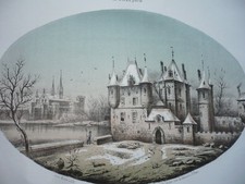 LITHOGRAPH 1850 LE FORT DE LA TOURNELLE LE VIEUX PARIS picture