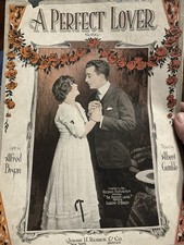 N 1919 EUGENE O’BRIEN Photoplay Sheet Music THE PERFECT LOVER picture