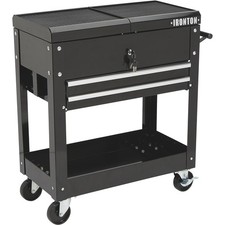 Ironton 2-Drawer Tool Cart, 30-1/2in.L x 14-1/2in.W x 33in.H, 350-Lb. Capacity picture