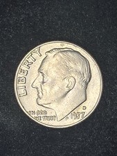 1977 D Roosevelt Dime Circulated #2 picture