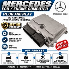 2006-2009 Mercedes C280 C350 CLK350 ECU ECM Engine Computer Module AH3368 DG picture
