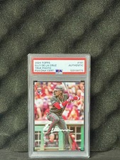 Topps 2024 Series 1 Elly De La Cruz True Photo #141 RC Auto PSA Auth ROOKIE picture