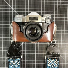 Zeiss Ikon Contaflex Super 35mm SLR Camera Tessar 50mm f/2.8 Tested Working picture