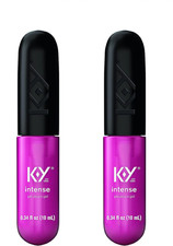 K-Y Intense Pleasure Gel 0.34 oz Personal Lubricant Intimate Gel 2 Pack picture