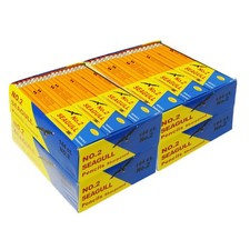 Seagull 576 Count Pre-Sharpened #2 HB Pencils 1 (Pack of 576), Yellow picture