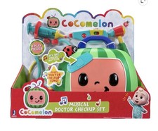 Cocomelon Musical Doctor Checkup Set Case 4 Play Pieces With Sound & Dr Song-NIB picture