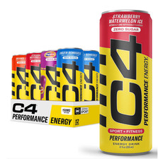 C4 Performance Energy Drink Variety Pack, Zero Sugar, 12 fl oz Cans, 12 Pack picture