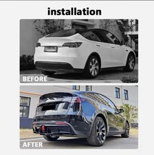 Surround Bodykit for tesla Model Y Car Rear Lips with LED Lights picture